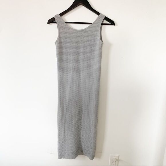 River Island Gray Sleeveless Body‎ Con Stretchy Dress - Picture 2 of 6